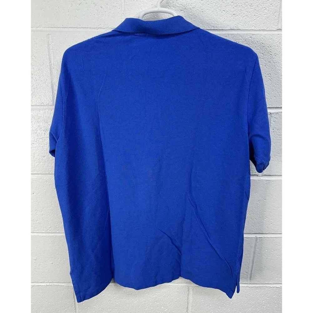 Vintage‎ Polo Ralph Lauren Shirt Mens XL Blue Golf Rugby Golfing Frisbee Top